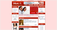 Desktop Screenshot of 24luv.com